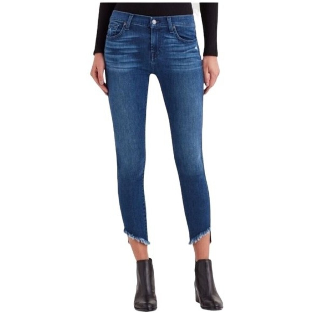Frame‎ Women's Le High Skinny Side Fray Jeans 30 Winter High Boots High Waist